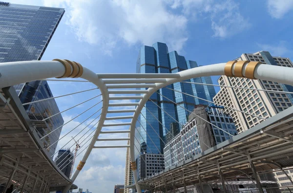 Skywalk di Bangkok chong nonsi — Foto Stock