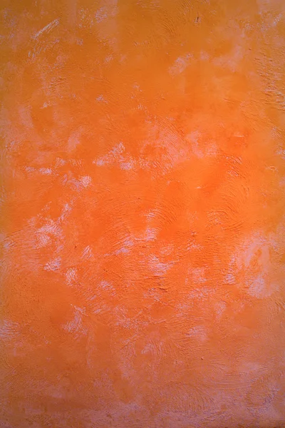 橙色的水泥墙 — 图库照片