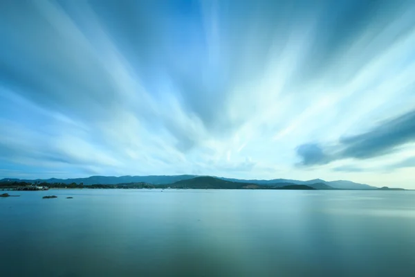 Nube dramática y cielo al atardecer — Foto de Stock