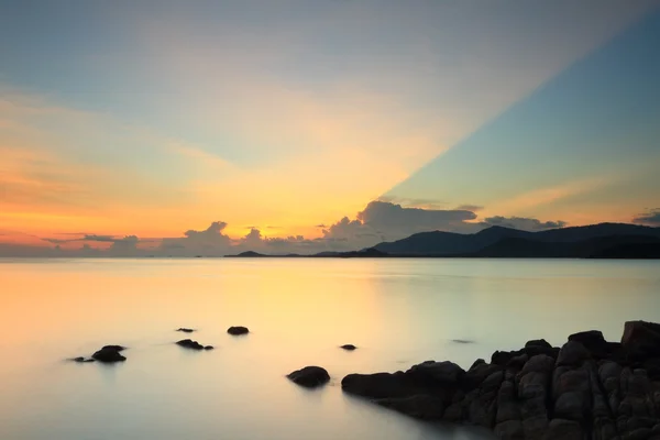 Sky and sea at dusk — Stock Photo, Image