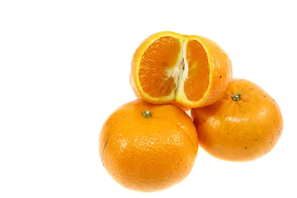 Orange fruit sliced — Stock Photo, Image