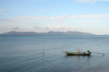 Şafakta Tail tekne samui Adası