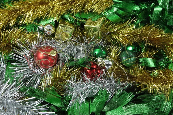 Decoración de adornos de Navidad útil para el fondo — Foto de Stock