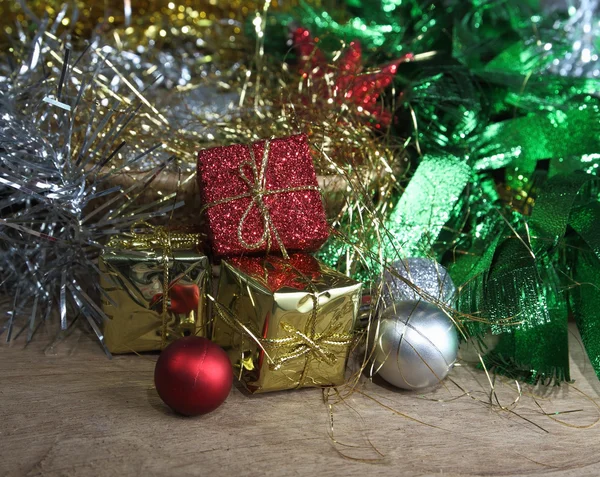 Caja de regalo de Navidad — Foto de Stock