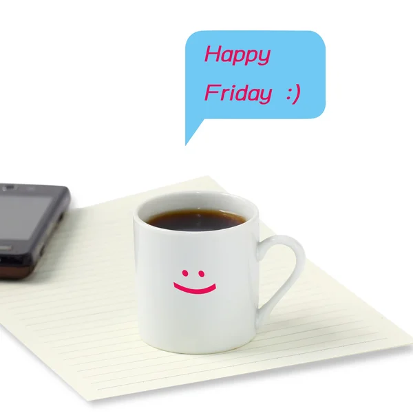 Happy friday smile — Stock Photo, Image