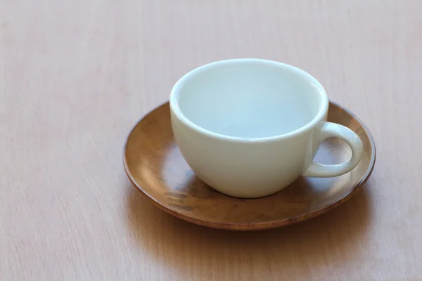 Tazza di caffè bianco — Foto Stock