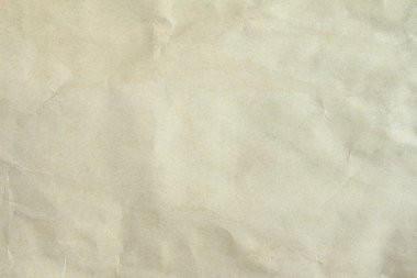Crumpled brown paper clipart