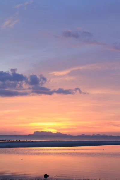 Atardecer tropical — Foto de Stock