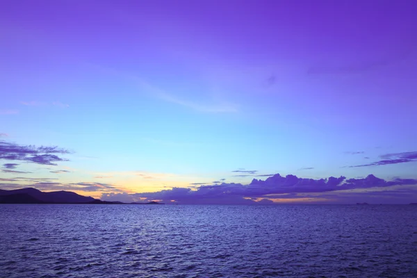 Atardecer tropical — Foto de Stock