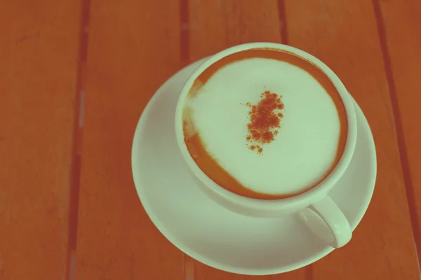 Tazza di cappuccino — Foto Stock