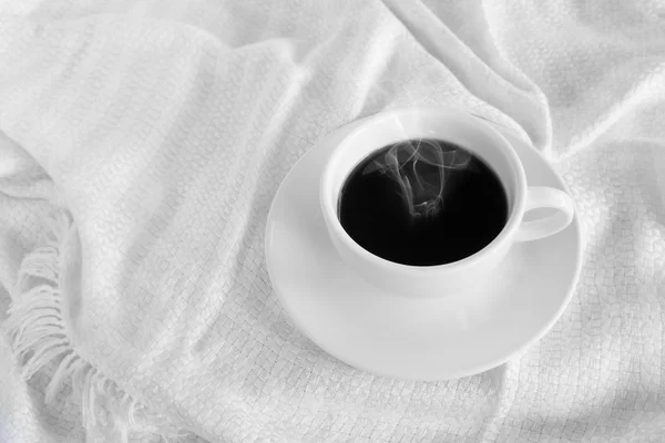 Horký šálek kávy — Stock fotografie