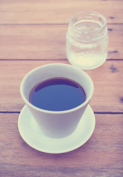 Bebida de café con agua fría — Foto de Stock