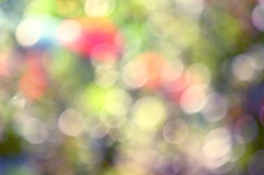 parlak renkli bokeh arkaplanı