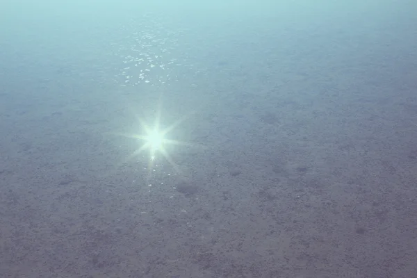 Reflejo solar sobre el mar — Foto de Stock