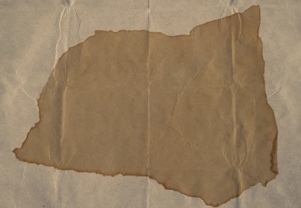 Переработанная коричневая бумага — стоковое фото
