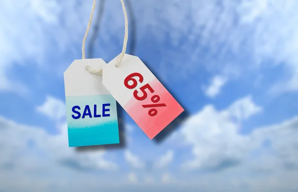 Sale price tag — Stock Photo, Image