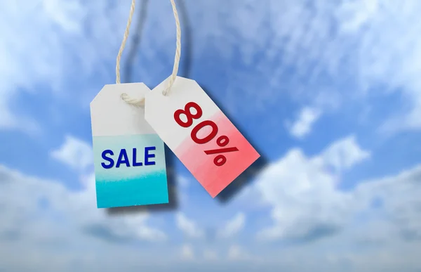 Sale price tag — Stock Photo, Image