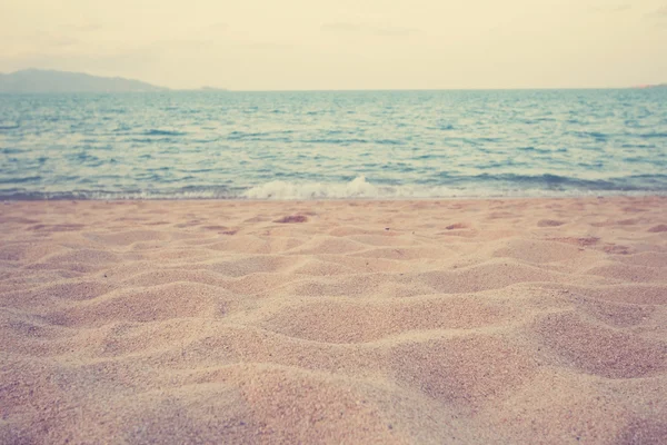 Strand zand zee — Stockfoto