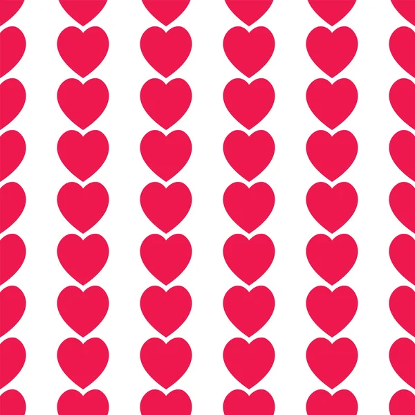 Seamless red hearts icon design — Stock Photo, Image