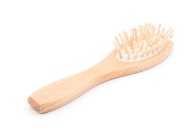 Ahşap gel beyaz izole