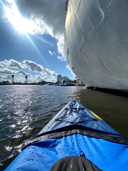 KALININGRAD, Rusya. Pregolya Nehri kıyısında Dünya Okyanusu Müzesi 'nin sergisi.