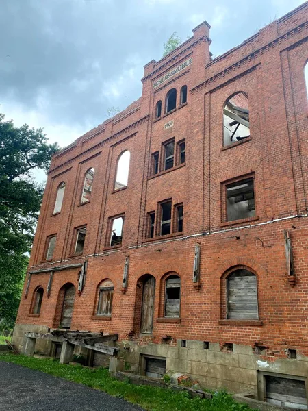 Binanın yapım tarihi 1909 Gerdauen değirmen görünümünü. Zheleznodorozhnyj, Kaliningrad bölgesi