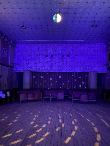 Scena Klubu Nocnego Disco Obwód Kaliningradzki Rosja — Zdjęcie stockowe