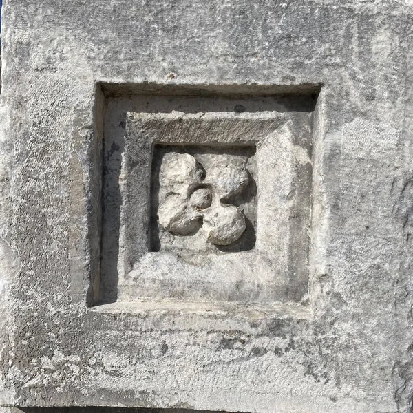 Historische Artefakte Der Alten Stadt Der Türkei Blick Auf Die — Stockfoto