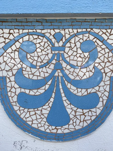 Mosaic Tiles Harem Topkapi Palace Istanbul Turkey Decoration Beautiful Blue — Stock Photo, Image