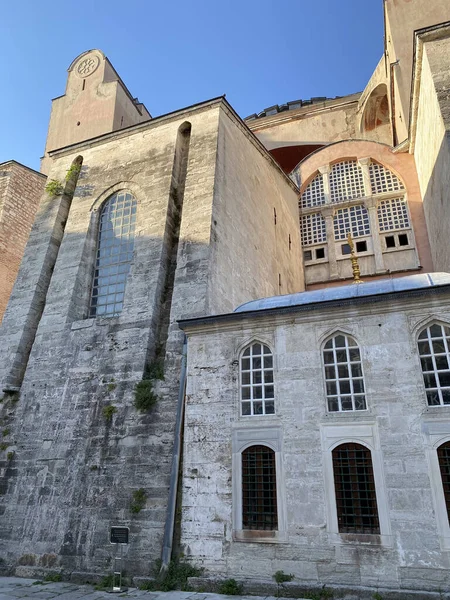 Cathédrale Sainte Sophie Sainte Sophie Istanbul Turquie Intérieur Mosquée Sainte — Photo