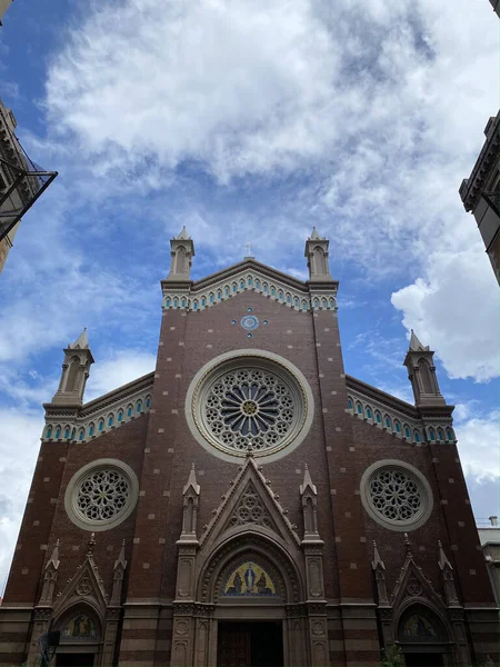 Istanbul Turquia Igreja Antuan Alternativamente Conhecida Como Igreja Sant Antonio — Fotografia de Stock