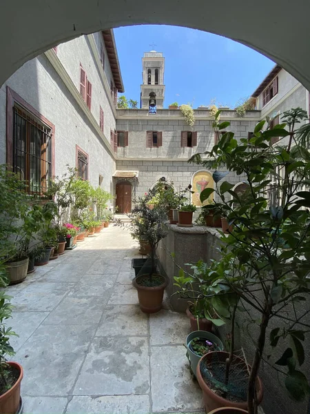 Iglesia Santa María Draperis Una Iglesia Católica Estambul Fundada 1584 — Foto de Stock