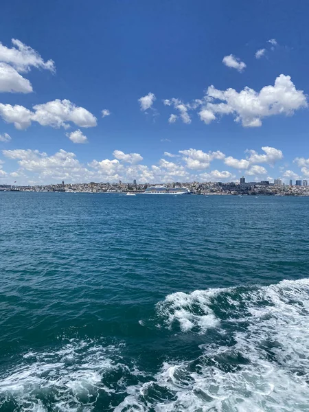 Landscape Istanbul Historical Part Turkey Famous City Istanbul View Turkey — Stock Photo, Image