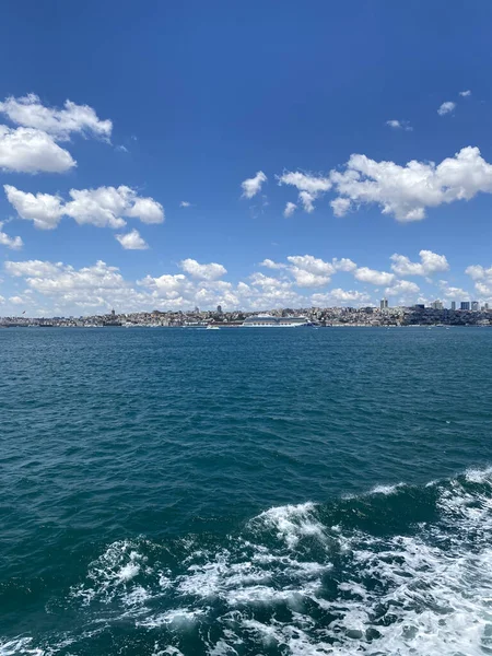 Landscape Istanbul Historical Part Turkey Famous City Istanbul View Turkey — Stock Photo, Image