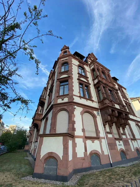 Frankfurt Main Germany Facade Building Street View Downtown Frankfurt Germany — Stockfoto