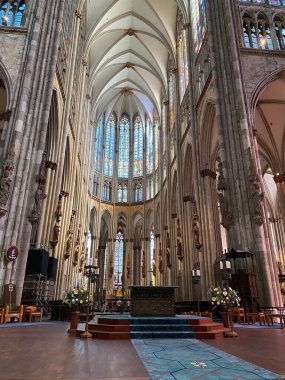 COLONGE (KOLN), GERMANY: Roman Catholic cathedral in Cologne, Germany. A renowned monument of German Catholicism and Gothic architecture. A World Heritage Site. 