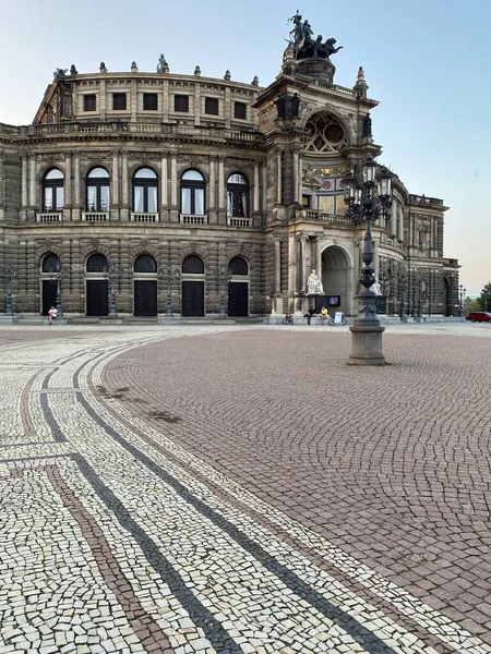 Dresden Germany Zwinger Citadel Best Museums Dresden Theatre Square Dresden — Stockfoto