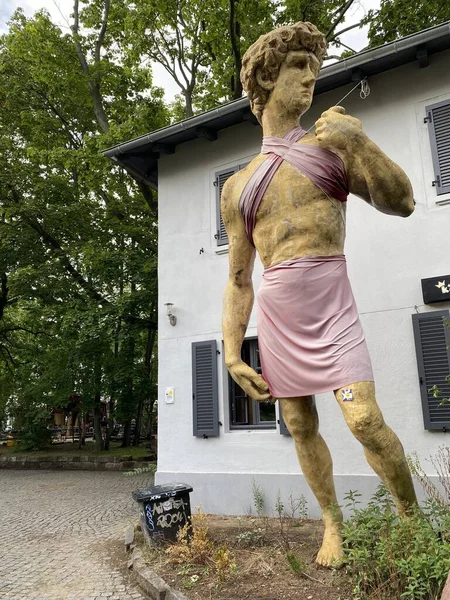 Dresden Deutschland Straße Der Dresdner Neustadt Hippes Viertel Mit Schrulligen — Stockfoto