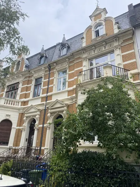 Bonn Germany Magnificent Old House Facade Bonn City Old Town —  Fotos de Stock