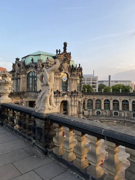Dresden Duitsland Oude Binnenstad Van Dresden Oude Mooie Duitse Gebouwen — Stockfoto