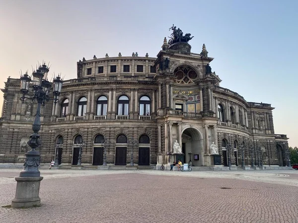 Dresden Germany Zwinger Citadel Best Museums Dresden Theatre Square Dresden — Stockfoto