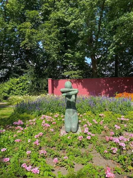 Parque Gruga Essen Alemania Exhibe Una Flora Exuberante Verano Increíble —  Fotos de Stock