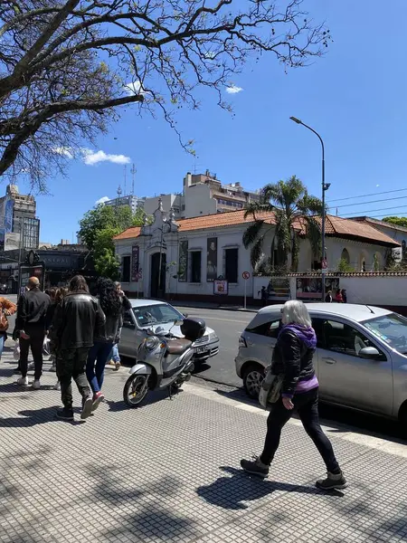 Calles Buenos Aires Argentina Barrio Belgrano —  Fotos de Stock