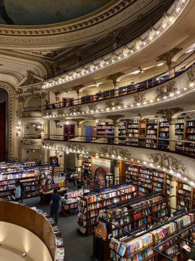 Buenos Aires, Arjantin: El Athe Grand Splendid Buenos Aires 'te 2019 yılında National Geographic tarafından 