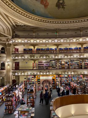 Buenos Aires, Arjantin: El Athe Grand Splendid Buenos Aires 'te 2019 yılında National Geographic tarafından 