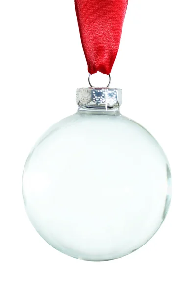 Empty Christmas ornament — Stock Photo, Image