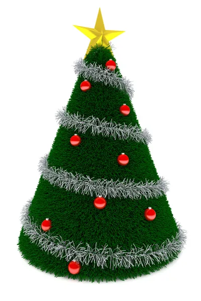 Árvore de Natal 3D — Fotografia de Stock