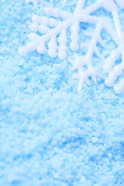Snowflake in snow — Stock Photo, Image