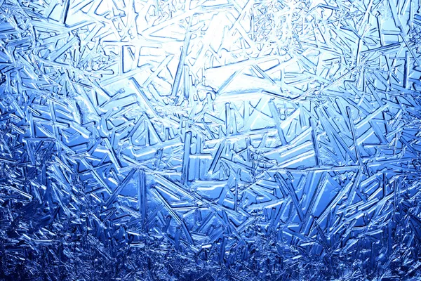 Frost auf Glas — Stockfoto