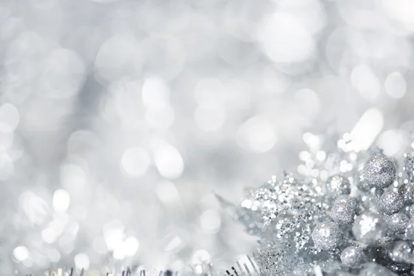 Gümüş Noel arka plan — Stok fotoğraf